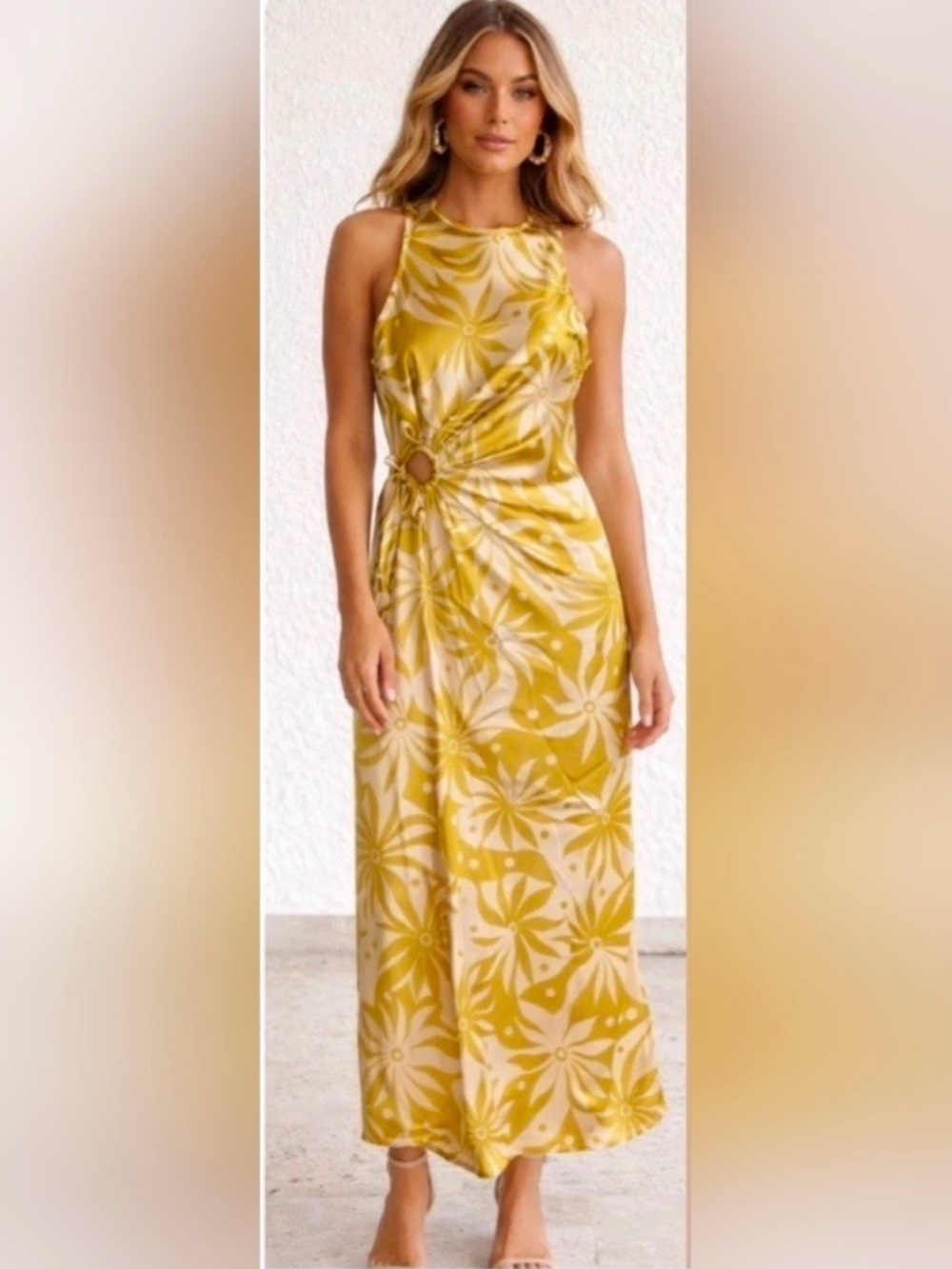 House of Harlow 1960
NWT satin maxi dress L